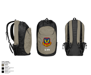 Gear Bag, IL-274, Air Force, Teamtime, Team time, sublimation, custom sports apparel, team uniforms, spirit wear, spiritwear, sports uniforms, custom shirts, team store, custom team store, fundraiser sports, apparel fundraiser