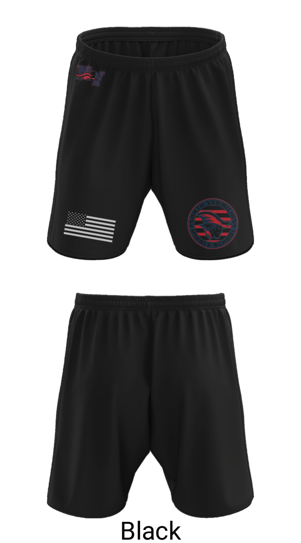 Athletic Shorts With Pockets, North Vermilion Middle School Basketball, Women's Basketball, Teamtime, Team time, sublimation, custom sports apparel, team uniforms, spirit wear, spiritwear, sports uniforms, custom shirts, team store, custom team store, fundraiser sports, apparel fundraiser