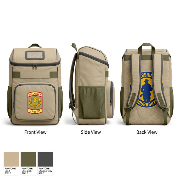 Gear Bag, Pershing Doughboy Battalion, Army, Teamtime, Team time, sublimation, custom sports apparel, team uniforms, spirit wear, spiritwear, sports uniforms, custom shirts, team store, custom team store, fundraiser sports, apparel fundraiser