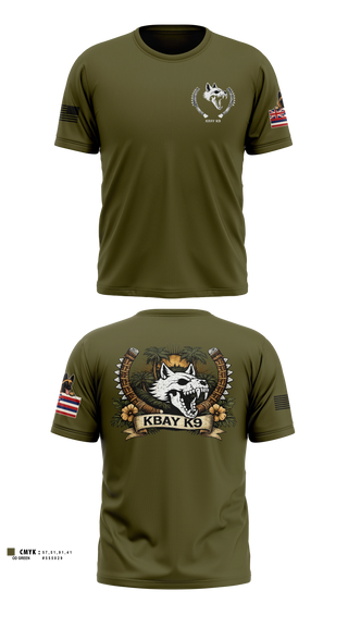 Short Sleeve Performance Shirt, MCBH PMO K9, Marines, Teamtime, Team time, sublimation, custom sports apparel, team uniforms, spirit wear, spiritwear, sports uniforms, custom shirts, team store, custom team store, fundraiser sports, apparel fundraiser