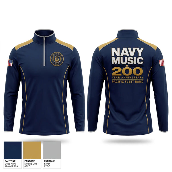 Windbreaker, Pacific Fleet Band, Navy, Teamtime, Team time, sublimation, custom sports apparel, team uniforms, spirit wear, spiritwear, sports uniforms, custom shirts, team store, custom team store, fundraiser sports, apparel fundraiser