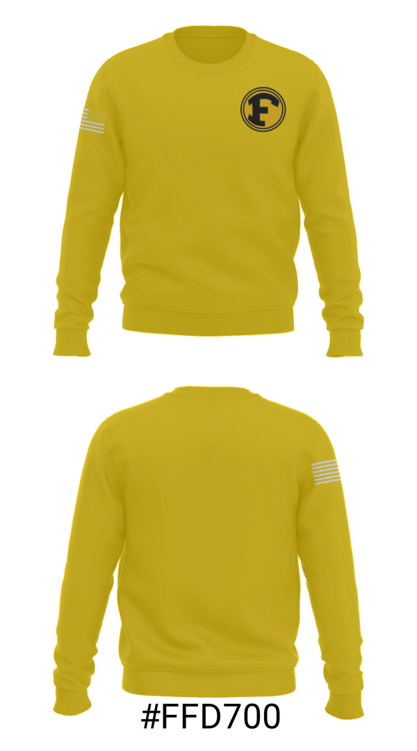 Crew Neck Sweatshirt, Ferriday High School, Spirit Store, Teamtime, Team time, sublimation, custom sports apparel, team uniforms, spirit wear, spiritwear, sports uniforms, custom shirts, team store, custom team store, fundraiser sports, apparel fundraiser