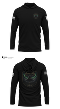 E. Co 1/25 Long Sleeve Hooded Sun Shirt - 7