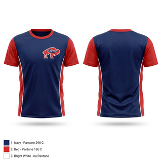 Soft Poly Tee Cotton Like Feel, Buffalo Regals, Ice Hockey, Teamtime, Team time, sublimation, custom sports apparel, team uniforms, spirit wear, spiritwear, sports uniforms, custom shirts, team store, custom team store, fundraiser sports, apparel fundraiser