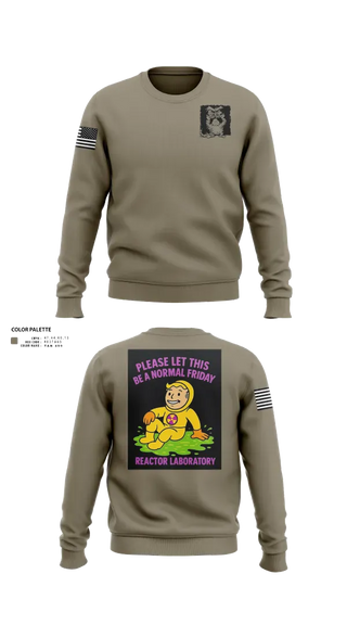 Crew Neck Sweatshirt, USS Jefferson City SSN-759 Reactor Labratory, Navy, Teamtime, Team time, sublimation, custom sports apparel, team uniforms, spirit wear, spiritwear, sports uniforms, custom shirts, team store, custom team store, fundraiser sports, apparel fundraiser