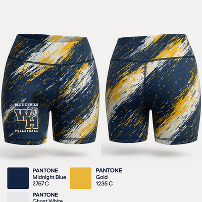 Blue devils volleyball 65846214 Men's Compression Shorts - 1