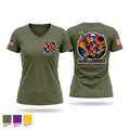 Aloha 97th CA Women's Short Sleeve V-neck Shirt - 1
