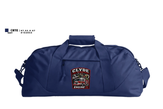 Duffle Bag, Clyde fire department, Fire Department, Teamtime, Team time, sublimation, custom sports apparel, team uniforms, spirit wear, spiritwear, sports uniforms, custom shirts, team store, custom team store, fundraiser sports, apparel fundraiser