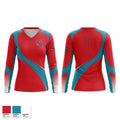 Beltway Generals Women's Long Sleeve V-neck Shirt - 1