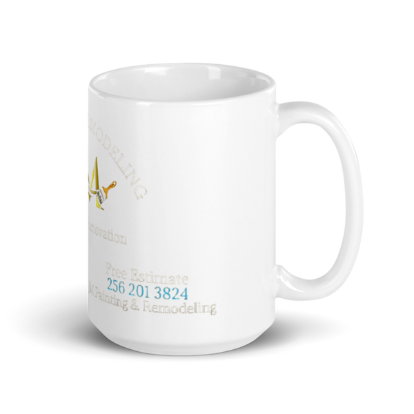 JM PAINTING &REMODELING 36722841 White Glossy Mug - Small