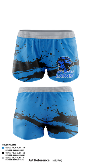 Track Shorts, 319th IEW, , Teamtime, Team time, sublimation, custom sports apparel, team uniforms, spirit wear, spiritwear, sports uniforms, custom shirts, team store, custom team store, fundraiser sports, apparel fundraiser