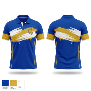 Short Sleeve Performance Polo, Vaqueros, Spirit Store, Teamtime, Team time, sublimation, custom sports apparel, team uniforms, spirit wear, spiritwear, sports uniforms, custom shirts, team store, custom team store, fundraiser sports, apparel fundraiser