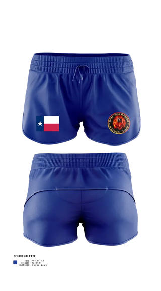 Ranger Panties, San Fernando Boxing Club, Spirit Store, Teamtime, Team time, sublimation, custom sports apparel, team uniforms, spirit wear, spiritwear, sports uniforms, custom shirts, team store, custom team store, fundraiser sports, apparel fundraiser