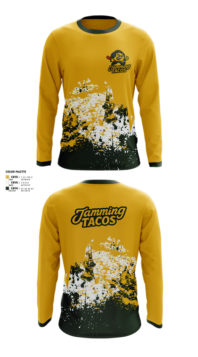 Jamming Tacos 24022606 Long Sleeve Performance Shirt 1