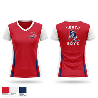 Womens Short Sleeve Vneck Shirt, 402 Boyz, , Teamtime, Team time, sublimation, custom sports apparel, team uniforms, spirit wear, spiritwear, sports uniforms, custom shirts, team store, custom team store, fundraiser sports, apparel fundraiser