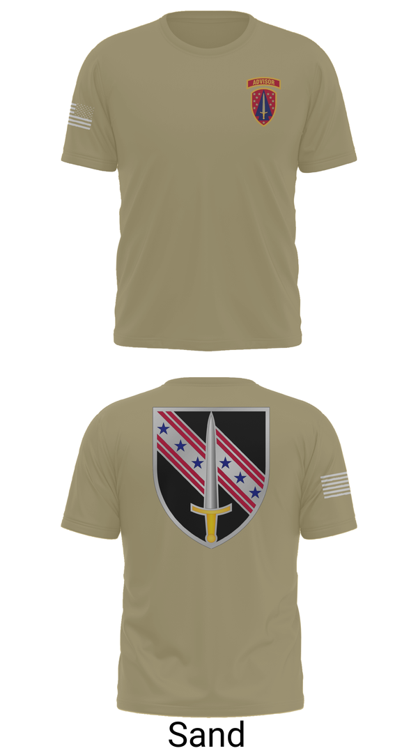 Old School Cotton Feel Shirt, 6/54th Security Force Assistance Brigade, , Teamtime, Team time, sublimation, custom sports apparel, team uniforms, spirit wear, spiritwear, sports uniforms, custom shirts, team store, custom team store, fundraiser sports, apparel fundraiser
