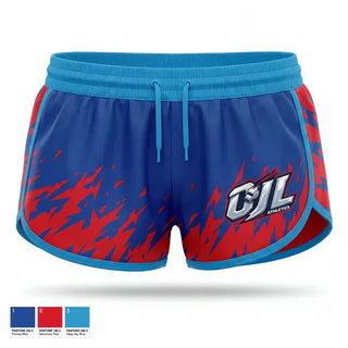Womens Shorts, OJL Athletics, , Teamtime, Team time, sublimation, custom sports apparel, team uniforms, spirit wear, spiritwear, sports uniforms, custom shirts, team store, custom team store, fundraiser sports, apparel fundraiser
