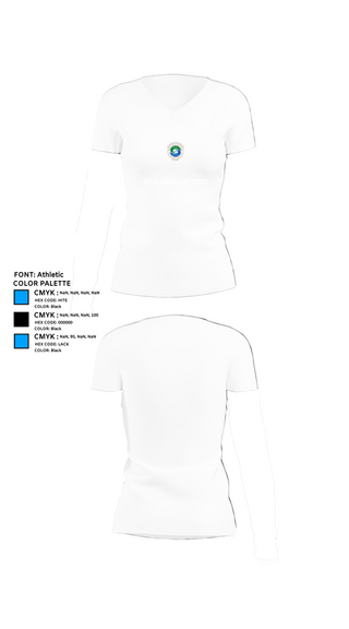 Womens Short Sleeve Vneck Shirt, Bolsa Chica Land Trust, , Teamtime, Team time, sublimation, custom sports apparel, team uniforms, spirit wear, spiritwear, sports uniforms, custom shirts, team store, custom team store, fundraiser sports, apparel fundraiser