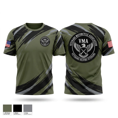 Veterans Motorcycle Association Short Sleeve Performance Shirt - 1
