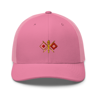 S6 1-32 IN 64050243 Retro Trucker Hat | Yupoong 6606