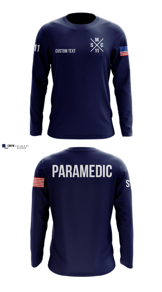 Long Sleeve Performance Shirt, SM, EMS/EMT, Teamtime, Team time, sublimation, custom sports apparel, team uniforms, spirit wear, spiritwear, sports uniforms, custom shirts, team store, custom team store, fundraiser sports, apparel fundraiser