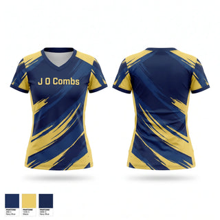 Womens Short Sleeve Vneck Shirt, J O Combs, Wrestling, Teamtime, Team time, sublimation, custom sports apparel, team uniforms, spirit wear, spiritwear, sports uniforms, custom shirts, team store, custom team store, fundraiser sports, apparel fundraiser