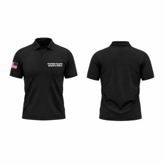 Short Sleeve Performance Polo, Franklin County Sheriff’s Office, Police, Teamtime, Team time, sublimation, custom sports apparel, team uniforms, spirit wear, spiritwear, sports uniforms, custom shirts, team store, custom team store, fundraiser sports, apparel fundraiser