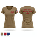Det 158 Flying Bull USF Women's Short Sleeve V-neck Shirt - 1