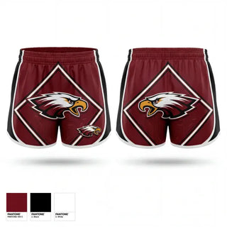 Womens Shorts, Huntsville Lady Eagles, Softball, Teamtime, Team time, sublimation, custom sports apparel, team uniforms, spirit wear, spiritwear, sports uniforms, custom shirts, team store, custom team store, fundraiser sports, apparel fundraiser