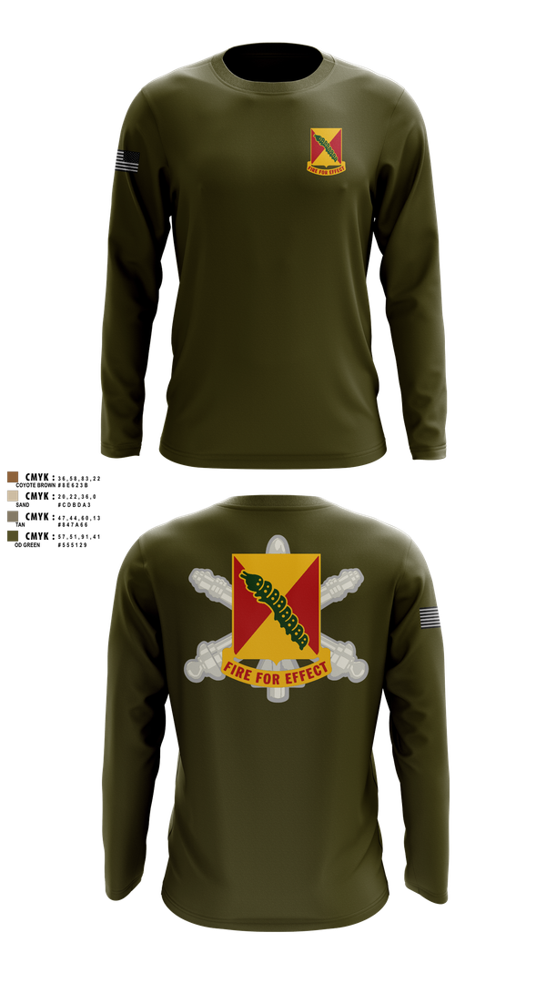 Long Sleeve Performance Shirt, 1-51 ADA BN, Army, Teamtime, Team time, sublimation, custom sports apparel, team uniforms, spirit wear, spiritwear, sports uniforms, custom shirts, team store, custom team store, fundraiser sports, apparel fundraiser