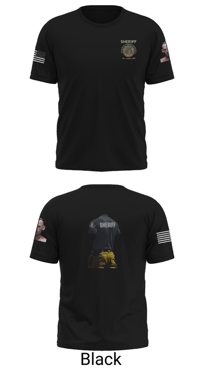 Sheriff Transportation 46102117 Old School Cotton Feel Shirt - 29