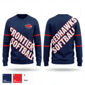 Frontier Regional School Softball 62798325 Crew Neck Sweatshirt - 1