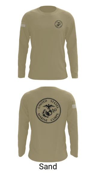 Long Sleeve Performance Shirt, UHS MCJROTC, Marines, Teamtime, Team time, sublimation, custom sports apparel, team uniforms, spirit wear, spiritwear, sports uniforms, custom shirts, team store, custom team store, fundraiser sports, apparel fundraiser