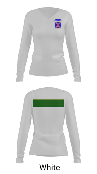 Women's Long Sleeve Vneck Shirt, 2-4, Army, Teamtime, Team time, sublimation, custom sports apparel, team uniforms, spirit wear, spiritwear, sports uniforms, custom shirts, team store, custom team store, fundraiser sports, apparel fundraiser