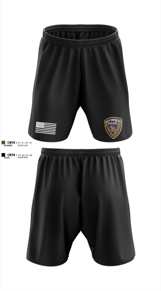 Athletic Shorts With Pockets, Ohkay Owingeh police, Police, Teamtime, Team time, sublimation, custom sports apparel, team uniforms, spirit wear, spiritwear, sports uniforms, custom shirts, team store, custom team store, fundraiser sports, apparel fundraiser