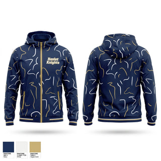 Windbreaker, Haslet Knights, Baseball, Teamtime, Team time, sublimation, custom sports apparel, team uniforms, spirit wear, spiritwear, sports uniforms, custom shirts, team store, custom team store, fundraiser sports, apparel fundraiser