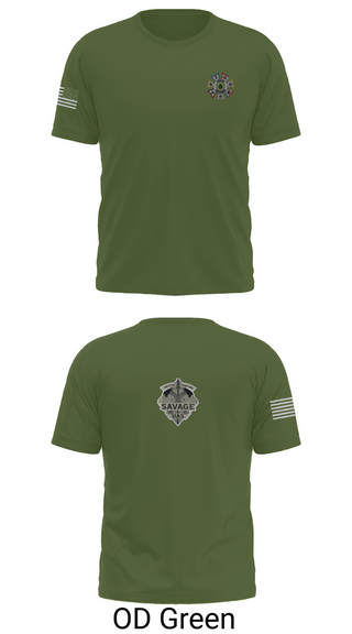 Old School Cotton Feel Shirt, 4-10 CAV 3 ABCT 4 ID, , Teamtime, Team time, sublimation, custom sports apparel, team uniforms, spirit wear, spiritwear, sports uniforms, custom shirts, team store, custom team store, fundraiser sports, apparel fundraiser