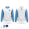 Shoreline Breakers 12u Royal Crew Neck Sweatshirt - 1
