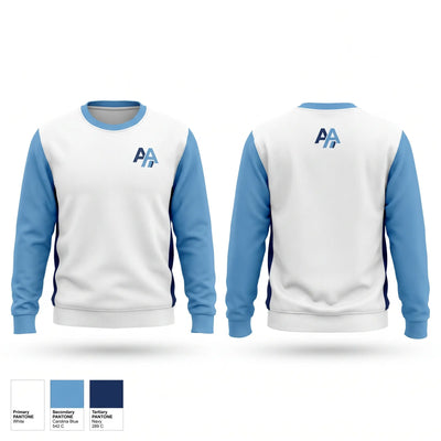 Shoreline Breakers 12u Royal Crew Neck Sweatshirt - 1