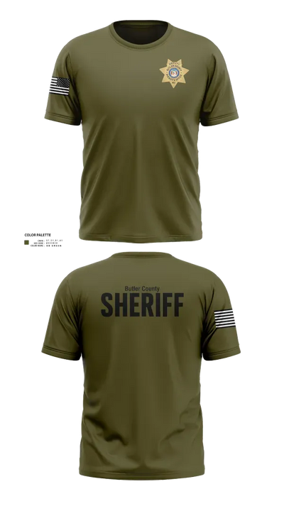 Butler County Sheriff’s Department 87460100 Short Sleeve Performance Shirt - 22