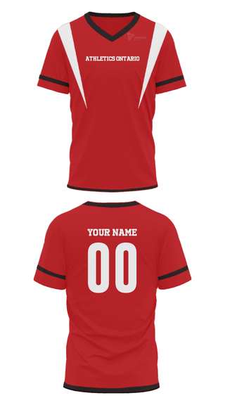 Mens Soccer Jersey, Athletics Ontario, Spirit Store, Teamtime, Team time, sublimation, custom sports apparel, team uniforms, spirit wear, spiritwear, sports uniforms, custom shirts, team store, custom team store, fundraiser sports, apparel fundraiser