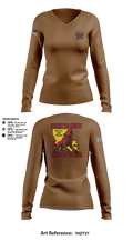 239th Military Police Company 88748658 Women's Long Sleeve V-neck Shirt - 2