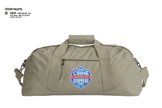 Duffle Bag, CrimeStoppers Honolulu, Police, Teamtime, Team time, sublimation, custom sports apparel, team uniforms, spirit wear, spiritwear, sports uniforms, custom shirts, team store, custom team store, fundraiser sports, apparel fundraiser
