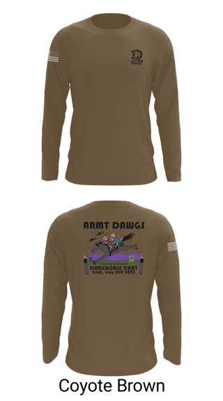 Long Sleeve Performance Shirt, , Army, Teamtime, Team time, sublimation, custom sports apparel, team uniforms, spirit wear, spiritwear, sports uniforms, custom shirts, team store, custom team store, fundraiser sports, apparel fundraiser