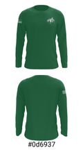 Adirondack High School Bowling 47314363 Long Sleeve Performance Shirt - 18