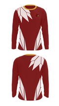 Winlock High School Cardinals Wrestling 96336799 Long Sleeve Performance Shirt - 26