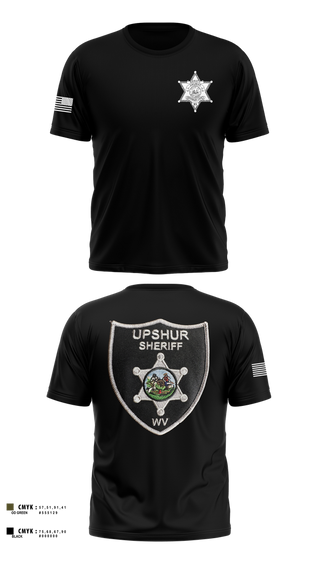 Old School Cotton Feel Shirt, Upshur County Sheriff’s Office, Police, Teamtime, Team time, sublimation, custom sports apparel, team uniforms, spirit wear, spiritwear, sports uniforms, custom shirts, team store, custom team store, fundraiser sports, apparel fundraiser