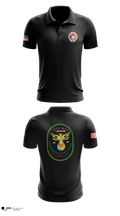 Haz Mat 2 Environmental Fire Rescue Company Short Sleeve Performance Polo - 3