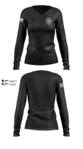 Phoenix Police Department Women's Long Sleeve V-neck Shirt - 11