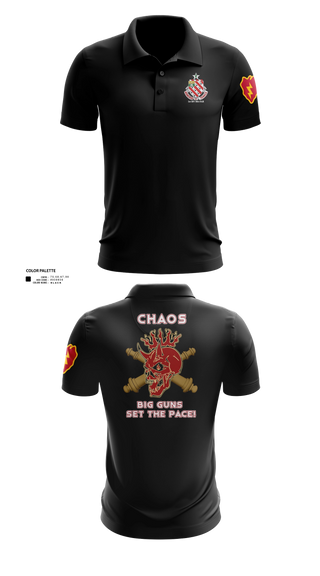 Short Sleeve Performance Polo, C/1-8 FA, Army, Teamtime, Team time, sublimation, custom sports apparel, team uniforms, spirit wear, spiritwear, sports uniforms, custom shirts, team store, custom team store, fundraiser sports, apparel fundraiser